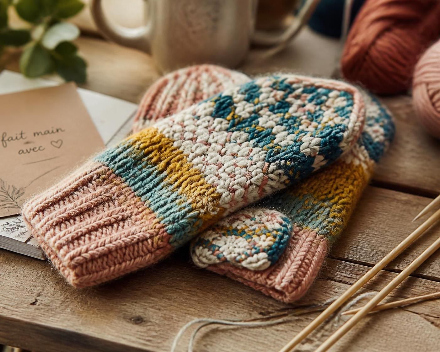 apprenez à tricoter des moufles facilement grâce à ce guide pas à pas spécialement conçu pour les débutants. suivez nos conseils simples pour réussir votre premier projet tricot.